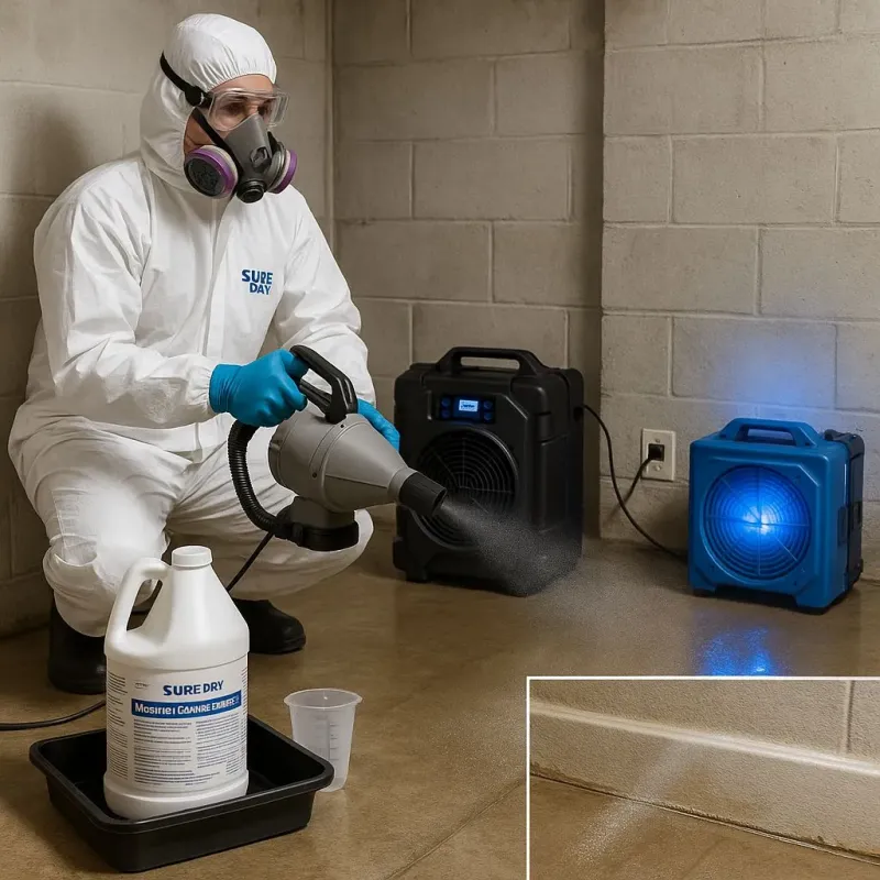 Sanitization and Odor Removal process in Cornwall, NY